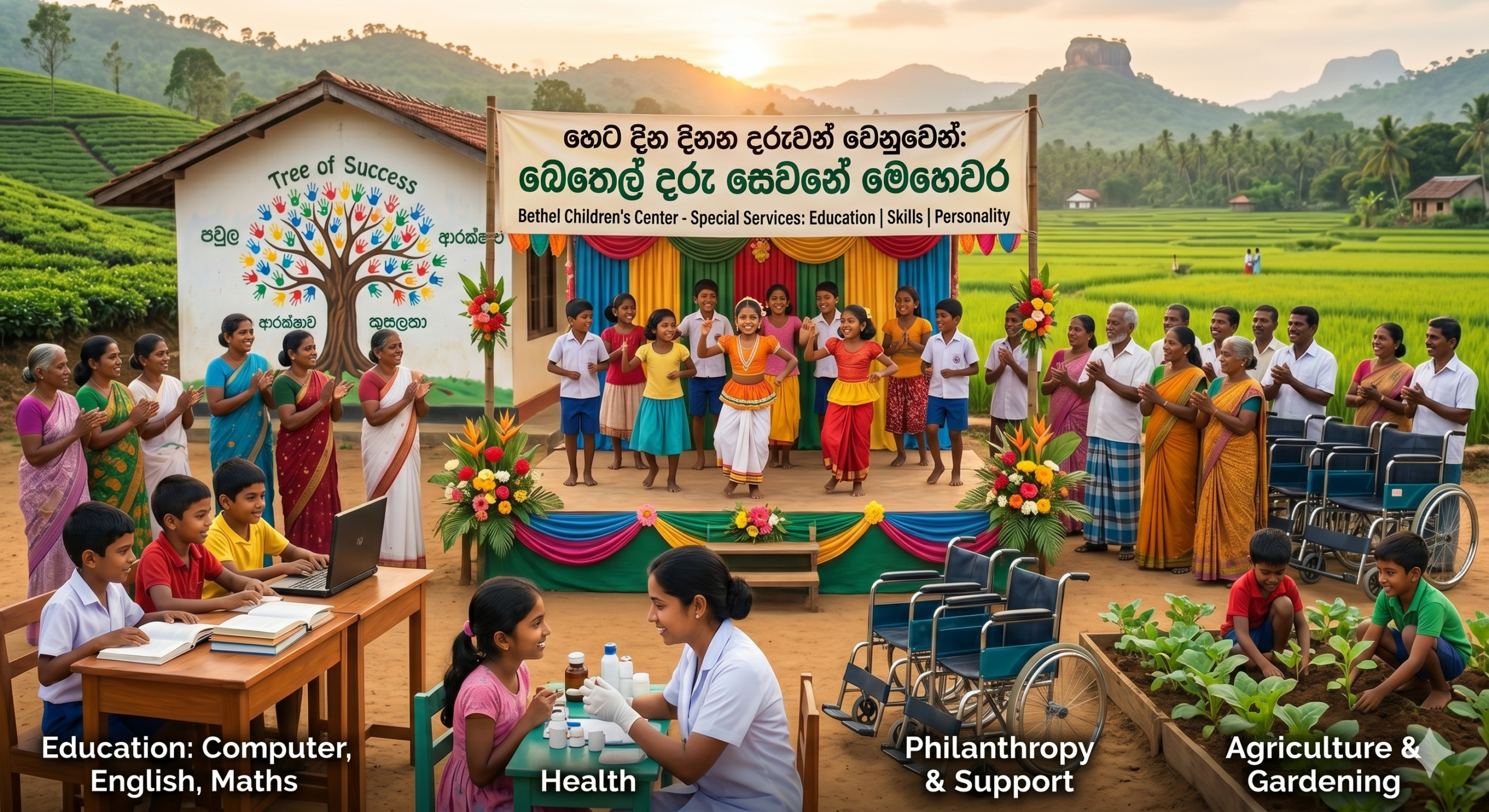 හෙට දින දිනන දරුවන් වෙනුවෙන් බෙතෙල් දරු සෙවනේ මෙහෙවර